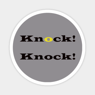 Trump.Knock knock Magnet